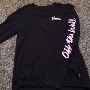 black vans shirt